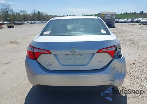 2014 Toyota Corolla Le from USA, damaged, VIN 2T1BURHE1EC047388